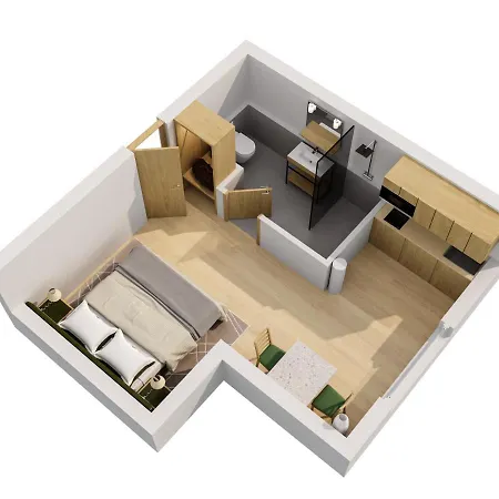 アパートホテル Onebavariahomes